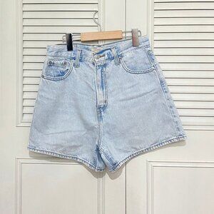 Levi’s Premium High Loose Denim Shorts